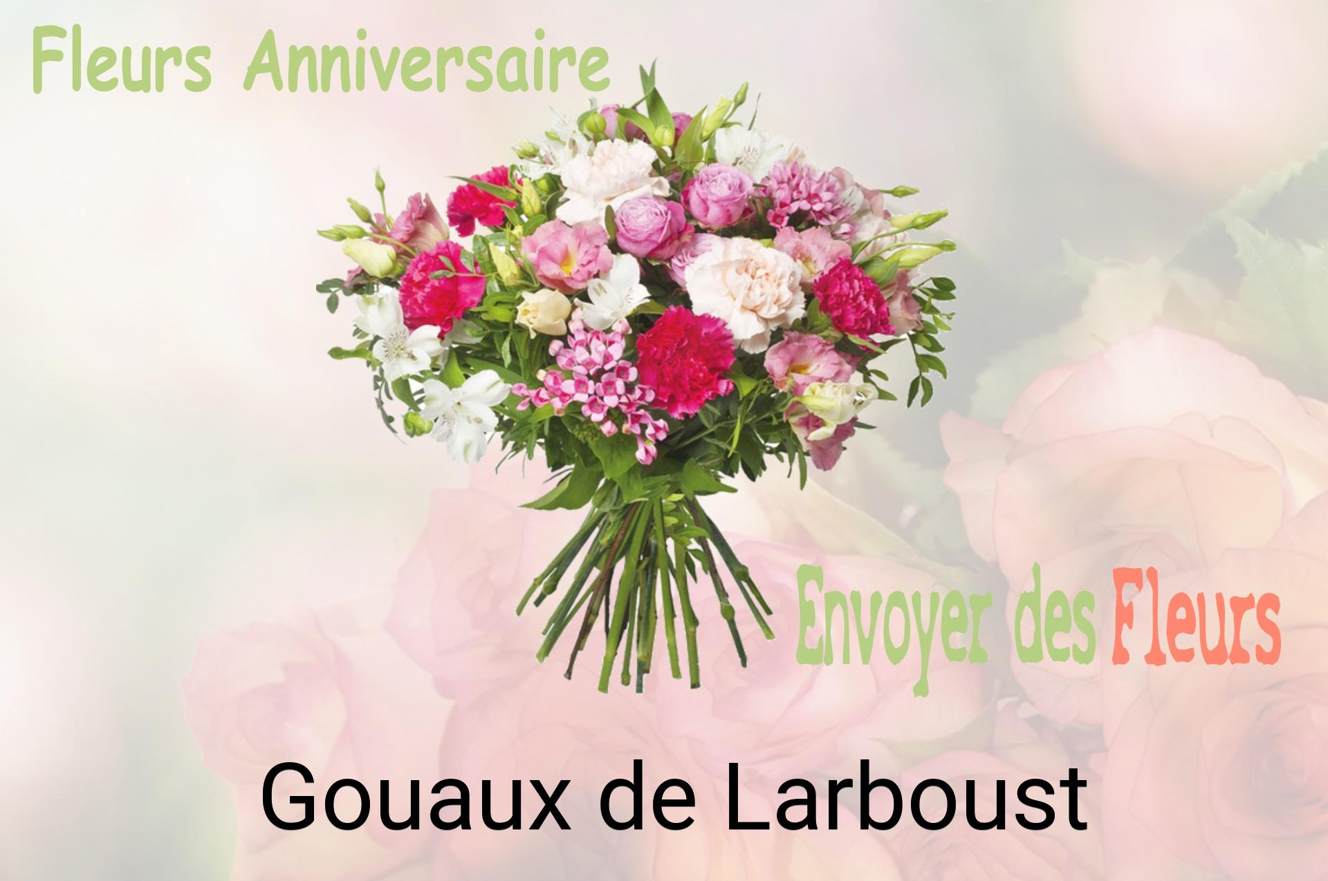 Bouquet de fleurs d’anniversaire livré à Gouaux-de-Larboust