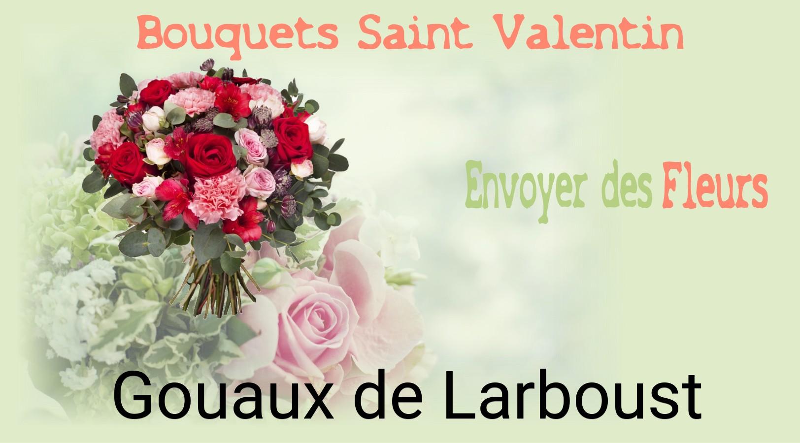 Roses de Saint-Valentin livrées à Gouaux-de-Larboust
